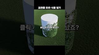 표면을 따라 자동으로 생성되는 식물?