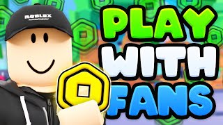 Playing With Viewers (Robux Prizes)