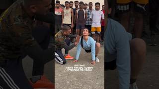 Indore Physical Academy Girl army training | Army ki training #army #indianarmy #girl