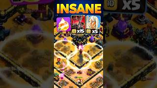 Fireball + Rocket Loons DESTROY TH17! 💣 INSANE Value Clash of Clans