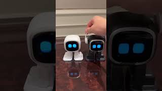 🤖🎧 EMO Robots Swapped Headphones?! 😂 Cutest Tech Chaos Ever! 🔁🎉#emopet #robot #funny #tech #cute