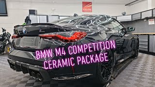 2022 BMW M4 | Ceramic Coating | Gtechniq Crystal Serum Light & EXO | Glasgow | Scotland | DJI Mini
