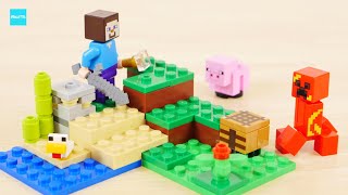 レゴ マインクラフト クリーパーとの対決 21177 ／ LEGO Minecraft The Creeper Ambush