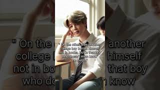 story of one-sided love 💕😘#jikookff #kookmin #minkook