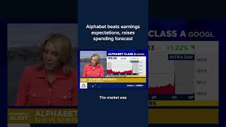 Alphabet beats earnings expectations, raises spending forecast