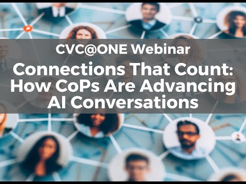Connections That Count: How CoPs Are Advancing AI Conversations