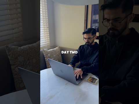 Day 2 of building an AI startup | finding balance