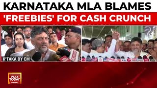 Karnataka Fund Crunch: MLA Blames Guarantees, Says Development Stalled