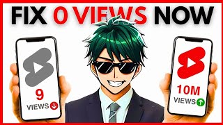How to Actually fix 0 views on YT Shorts (NO BS) Credit - @Felixy_Al