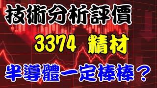3374精材｜半導體業可以連續營收負成長，小弟我也是滿佩服的。 #聽說我的聲音有助眠效果 #精材 #技術分析 #不建議購買股票 #班傑明的投資筆記 #為烏克蘭祈福