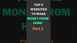 how to make money online #howtomakemoneyonline #topwebsite #makemoney #makemoneyfromhome #shorts