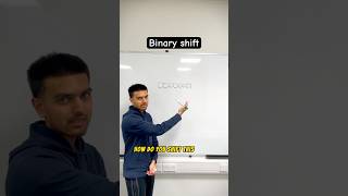 Binary shift - GCSE / A Level Computer Science #gcse #computerscience #alevel
