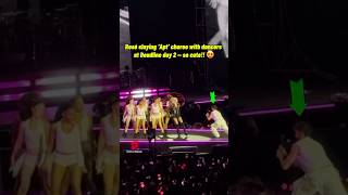 Rosé and crew slaying ‘APT’ at Deadline concert!! #rosé #apt #blackpink #deadline
