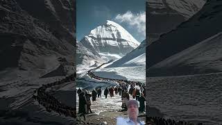 By Kora’s grace, the Divine Mountain heals all faithful steps🙏 #kailash #travel #prayer #mountains