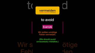how to pronounce "vermeiden"