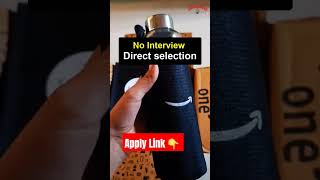 Amazon Work from Home 2026 | No Interview Direct Selection ✅️ | free wifi + laptop 🔥 #workfromhome