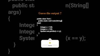 Java interview questions #daily #java #developer #interview #question #wrapper #class #100  #qna