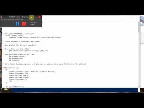 Crud Laravel Tutorial in 10Minute