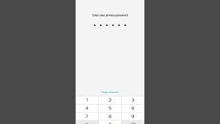 How to reset privacy password in vivo 1820 |
