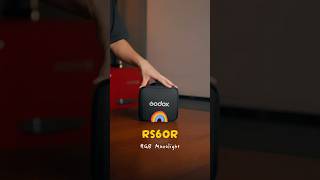 Godox RS60R - The Mighty Soda Can 🌈🥫 #godox #rs60r #rgbled #monolight #studiolight #portablelight