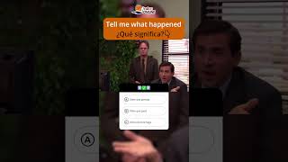 Aprende inglés :D ¿ Qué significa: Tell me what happened? #shorts