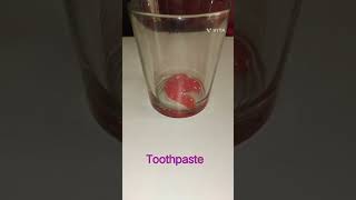toothpaste baking soda experiment#shorts#youtubeshorts #viral short