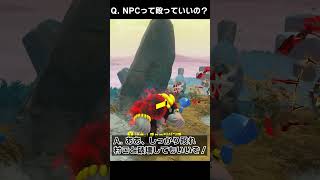 ドンキーコング バナンザ「NPCって殴っていいの？」