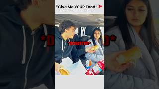 BF vs GF 👑: Girlfriends Force Boyfriends To Share Food