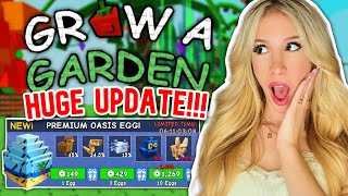 GROW A GARDEN UPDATE *TRYING TO GET THE NEW FENNEC FOX + GIVEAWAY*