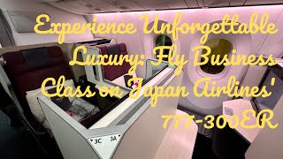 日航777-300ER 商务舱 纽约到东京体验