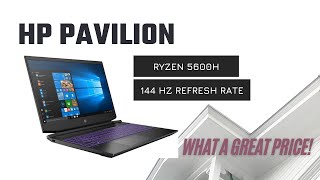 HP Pavilion with ryzen 5600h + 144hz at just 63990/-😍 The best budget gaming laptop is here- (Hindi)