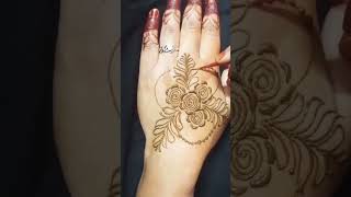 very easy mehndi design #shorts #trainding #music #mehndi