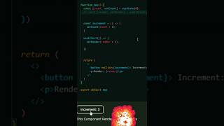 Track Render Counts Efficiently with useRef, #shorts #programming #react #shortvideo #javascript #js