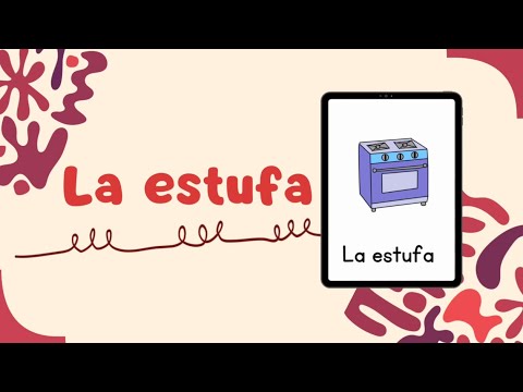 LA ESTUFA Coloring book in Spanish