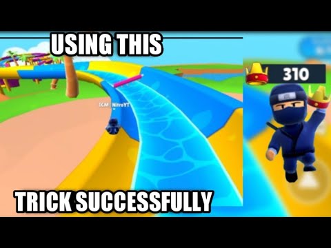 Using This Trick Successfully . Winning 310 Crowns in Stumble Guys | NITRO PLAYZ