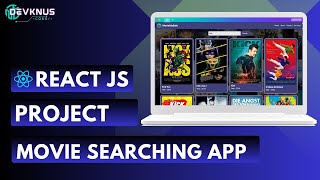 Build a Movie Searching App with React | React Movie Searching App | React Projects For Beginners