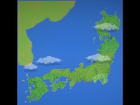WorldBoxで日本