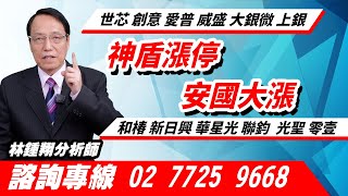 理周TV-20250721盤後-林鍾翔 飆股急先鋒／神盾漲停 安國大漲世芯 創意 愛普 威盛 大銀微 上銀 和椿 新日興華星光 聯鈞  光聖 零壹