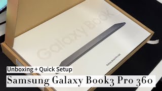 Unboxing Samsung's Revolutionary Galaxy Book3 Pro 360 -- 16GB RAM, 1TB Storage!