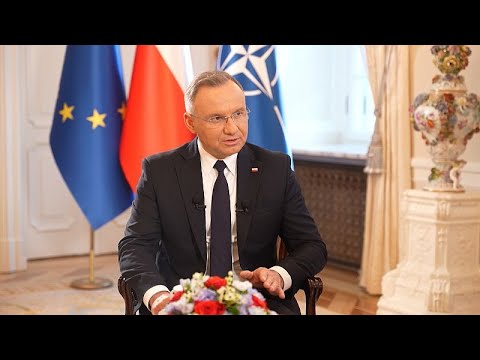 NATO must show strength, but only US can halt Putin, Duda says