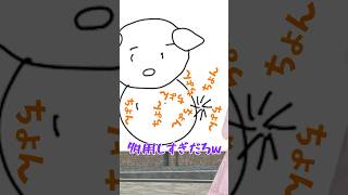 誰にも描けない絵描き歌を作るアイドルwww #vtuber #アイドル #short #shorts #パレプロ