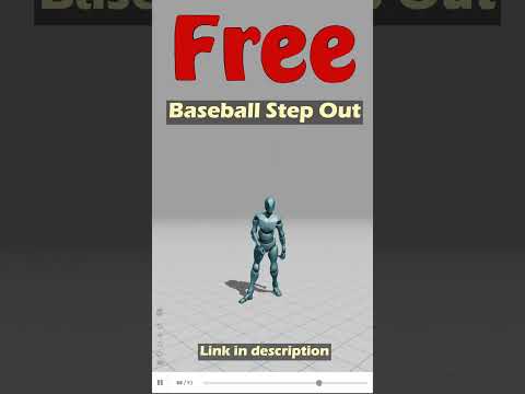 Baseball Step Out. Free Mixamo animation for Daz Studio's Genesis 9