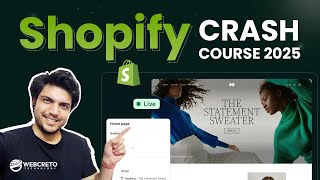 FREE Shopify Website Development Full Course (2025) 🔥 | Beginner to Expert Guide in Hindi