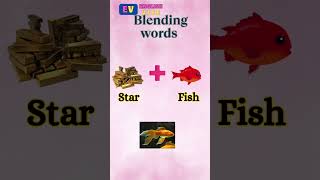 Can you guess the blending words #quiz #kidsenglish #blendingwords #trending #viral #shorts