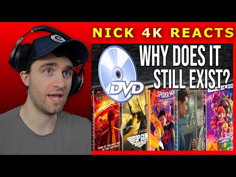 Why Are DVDs Still In Production in 2024? | NICK 4K REACTS