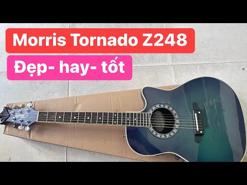 Đàn guitar morris Tornado Z-248 japan âm hay. Giá: 4tr200k. guitar morris, guitar nhật 0936057750