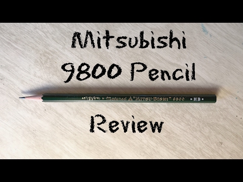 Uni Mitsubishi 9800 HB Pencil Review