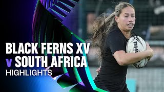 HIGHLIGHTS | Black Ferns XV v Springboks Women | Game One, 2025