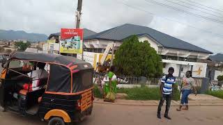 WELCOME TO NKAWKAW SENIOR BROTHER TO ALL THE KWAHU TOWN'S #kwahu #abizitv #ghana #vlogging #vlogs