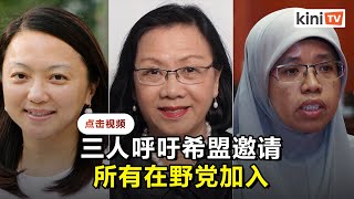 三议员呼吁希盟邀请所有在野党加入   巩固支持迎战大选